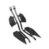 Maxbell Motorcycle Crash Guard Footboard Protector for Yamaha Xmax300 2018-2023 Black
