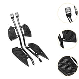 Maxbell Motorcycle Crash Guard Footboard Protector for Yamaha Xmax300 2018-2023 Black