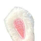 Maxbell 2Pcs Easy Installation Attractive Multifunctional Creative Design Plush Ears White Rabbit Ears