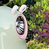 Maxbell 2Pcs Easy Installation Attractive Multifunctional Creative Design Plush Ears White Rabbit Ears