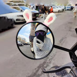 Maxbell 2Pcs Easy Installation Attractive Multifunctional Creative Design Plush Ears White Rabbit Ears