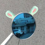 Maxbell 2Pcs Easy Installation Attractive Multifunctional Creative Design Plush Ears Green Rabbit Ears