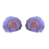 Maxbell 2Pcs Easy Installation Attractive Multifunctional Creative Design Plush Ears Purple Bear Ears