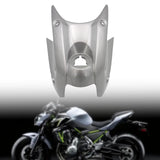 Maxbell Motorcycle Fuel Tank Cover Protector for Kawasaki Ninja650 Z650 2017-20 Gray
