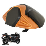 Maxbell Motorcycle Rear Seat Cowl Cover Professional Fairing Pillion for Suzuki Black Gold