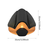 Maxbell Motorcycle Rear Seat Cowl Cover Professional Fairing Pillion for Suzuki Black Gold