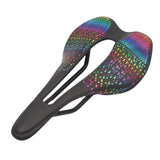 Maxbell Road Bike Saddle Seat 3D for Road Bikes, Mountain Bikes Ergonomic Hollow Out Black Colorful