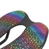 Maxbell Road Bike Saddle Seat 3D for Road Bikes, Mountain Bikes Ergonomic Hollow Out Black Colorful