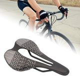 Maxbell Road Bike Saddle Seat 3D for Road Bikes, Mountain Bikes Ergonomic Hollow Out Black Silver