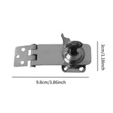 Maxbell Hinge Keyed Hasp Lock Marine Boats for Cupboard Locks Ships Small Doors