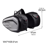 Maxbell Generic Motorcycle Saddlebag Wear Resistant Practical Motorcycle Luggage Bag