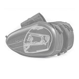 Maxbell Generic Motorcycle Saddlebag Wear Resistant Practical Motorcycle Luggage Bag