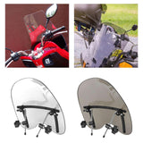 Maxbell Motorcycle Windshield Modification Accessories Spare Parts Sturdy Windscreen Clear