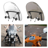 Maxbell Motorcycle Windshield Modification Accessories Spare Parts Sturdy Windscreen Clear