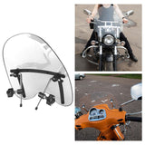 Maxbell Motorcycle Windshield Modification Accessories Spare Parts Sturdy Windscreen Clear