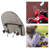 Maxbell Motorcycle Windshield Modification Accessories Spare Parts Sturdy Windscreen Gray