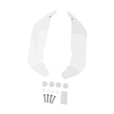 Maxbell Motorcycle Leg Windshield Leg Protection Side Fairing for Honda GL1800 Clear