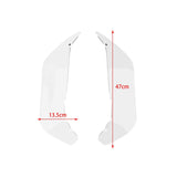 Maxbell Motorcycle Leg Windshield Leg Protection Side Fairing for Honda GL1800 Clear