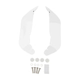 Maxbell Motorcycle Leg Windshield Leg Protection Side Fairing for Honda GL1800 Clear