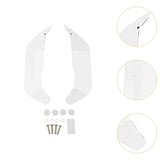 Maxbell Motorcycle Leg Windshield Leg Protection Side Fairing for Honda GL1800 Clear