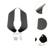 Maxbell Motorcycle Leg Windshield Leg Protection Side Fairing for Honda GL1800 Black
