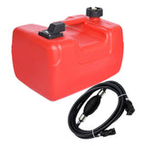 Maxbell Portable Boat Fuel Gas Tank Marine Outboard Boat Motor Parts for Yamaha 12L With Fuel Pipe