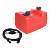 Maxbell Portable Boat Fuel Gas Tank Marine Outboard Boat Motor Parts for Yamaha 12L With Fuel Pipe