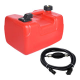 Maxbell Portable Boat Fuel Gas Tank Marine Outboard Boat Motor Parts for Yamaha 12L With Fuel Pipe