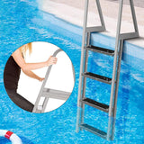 Maxbell Weld Free Fixed Dock Ladder Direct Replaces Professional Pontoon Boat Ladder