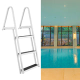 Maxbell Weld Free Fixed Dock Ladder Direct Replaces Professional Pontoon Boat Ladder