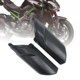Maxbell Motorcycle Front Fender Protective Fork Shock Cover for Kawasaki er6N Matt Black
