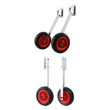 Maxbell 2Pcs Inflatable Boat Launch Wheels for Kayaks Rowboats Sailing Dinghies Variable Angle