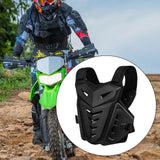 Maxbell Generic Motorcycle Chest Guard Vest High Performance Adults Chest Protector Black