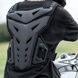 Maxbell Generic Motorcycle Chest Guard Vest High Performance Adults Chest Protector Black
