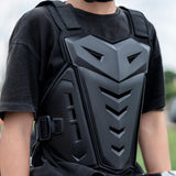 Maxbell Generic Motorcycle Chest Guard Vest High Performance Adults Chest Protector Black