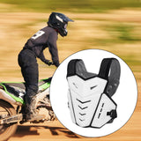 Maxbell Generic Motorcycle Chest Guard Vest High Performance Adults Chest Protector White