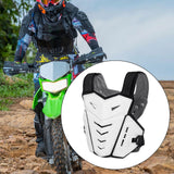 Maxbell Generic Motorcycle Chest Guard Vest High Performance Adults Chest Protector White