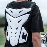 Maxbell Generic Motorcycle Chest Guard Vest High Performance Adults Chest Protector White