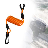 Maxbell Boat Outboard Emergency Stop Lanyard Waterproof Sturdy Accessory Retractable