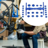 Maxbell Bike Hub BB Axis Installation Set Sturdy for Wheels Blue Tapered Press Block