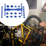 Maxbell Bike Hub BB Axis Installation Set Sturdy for Wheels Blue Tapered Press Block