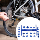 Maxbell Bike Hub BB Axis Installation Set Sturdy for Wheels Blue Tapered Press Block