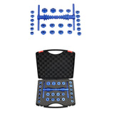 Maxbell Bike Hub BB Axis Installation Set Sturdy for Wheels Blue Tapered Press Block