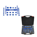 Maxbell Bike Hub BB Axis Installation Set Sturdy for Wheels Blue Tapered Press Block