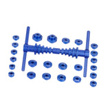 Maxbell Bike Hub BB Axis Installation Set Sturdy for Wheels Blue Tapered Press Block