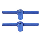Maxbell Bike Hub BB Axis Installation Set Sturdy for Wheels Blue Tapered Press Block