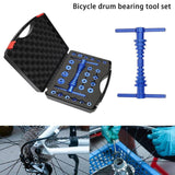 Maxbell Bicycle Bike Hub BB Axis Installation Kit Blue for Wheels Turning Point Tool