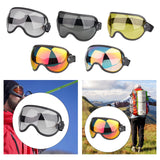 Maxbell Generic Helmet Goggles Replacement Riding Goggles for Offroad Women Clear