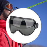 Maxbell Generic Helmet Goggles Replacement Riding Goggles for Offroad Women Gray