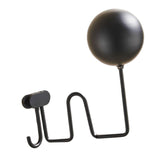 Maxbell Motorcycle Helmet Holder Wall Mount Wall Hanging Display 180 Degree Rotation with Single Ball